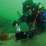 Darwin research scuba diver